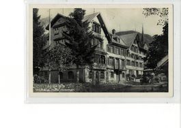 WILDHAUS Hotel Hirschen mit Postauto SG ca 1920!