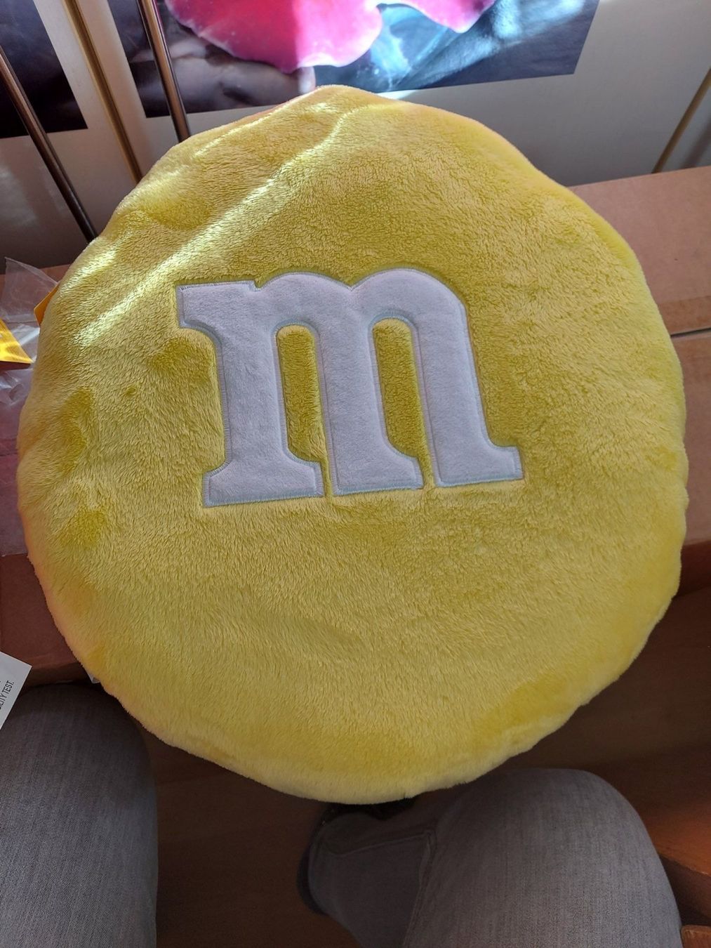 Cuscini: originales M&M's Kissen, gelb – Nuovo e nell'imballaggio originale da Schötz venduto da chr_khn7