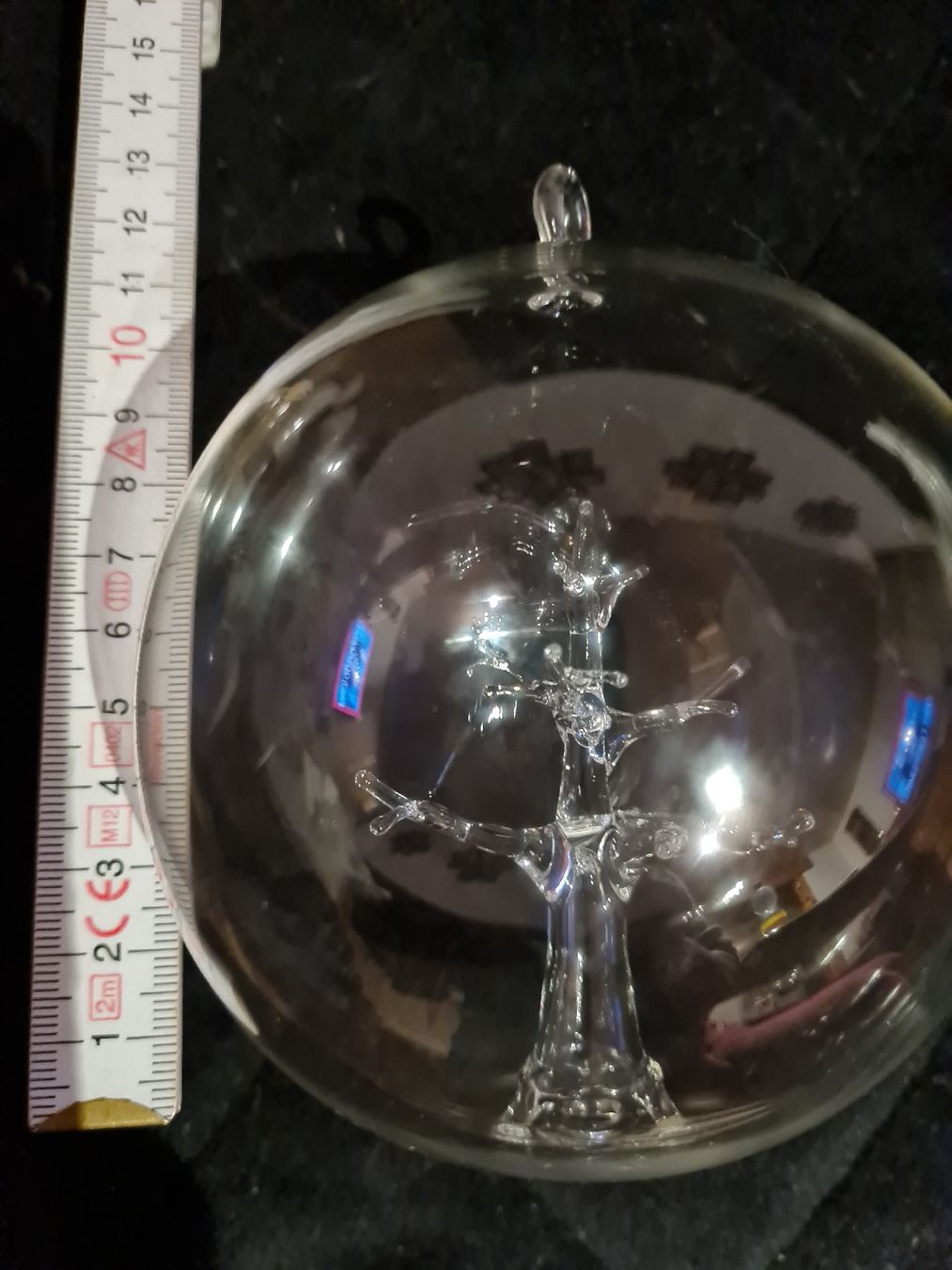 Glasi Hergiswil Tutte le decorazioni: Glasi Hergiswil wunderschöne Glaskugel mit Baum im Innern – Nuovo (secondo la descrizione) da Münsingen venduto da Cuci31 1