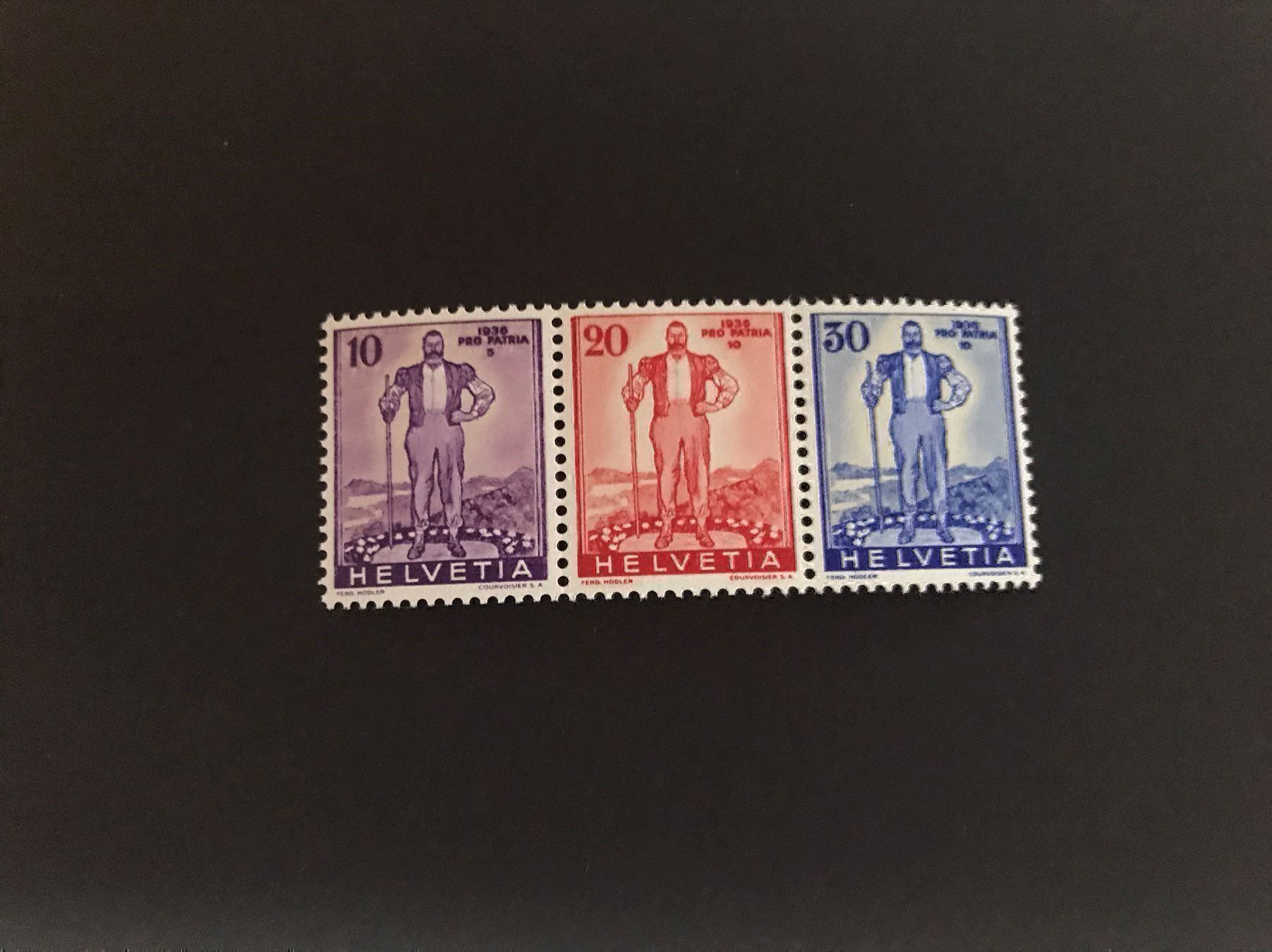 Alle Briefmarken: 1936, W5-W7 aus Block ** – Neu (gemäss Beschreibung) aus stäfa von brandy66
