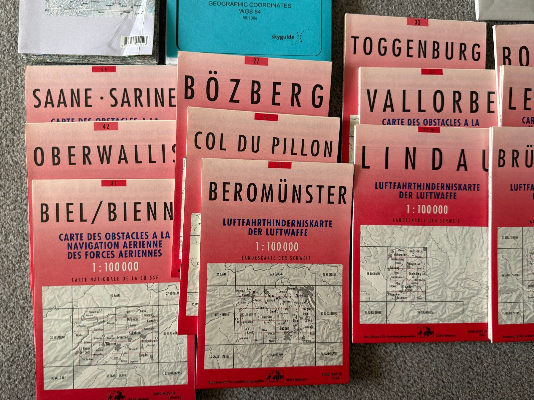 Livres: Grosses Lot Luftfahrtkarten Luftwaffe - Schweizer Armee – D'occasion à Brütten par Hst1 5