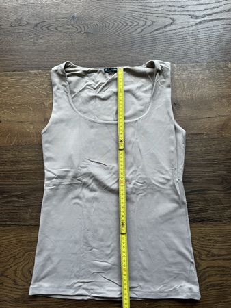 Zara Woman collection top, Spaghetti Top Beige