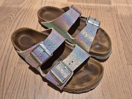 Birkenstock EU 37 Slim Fit Rainbow Iridescent