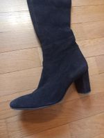 Cuissardes daim noir T.38