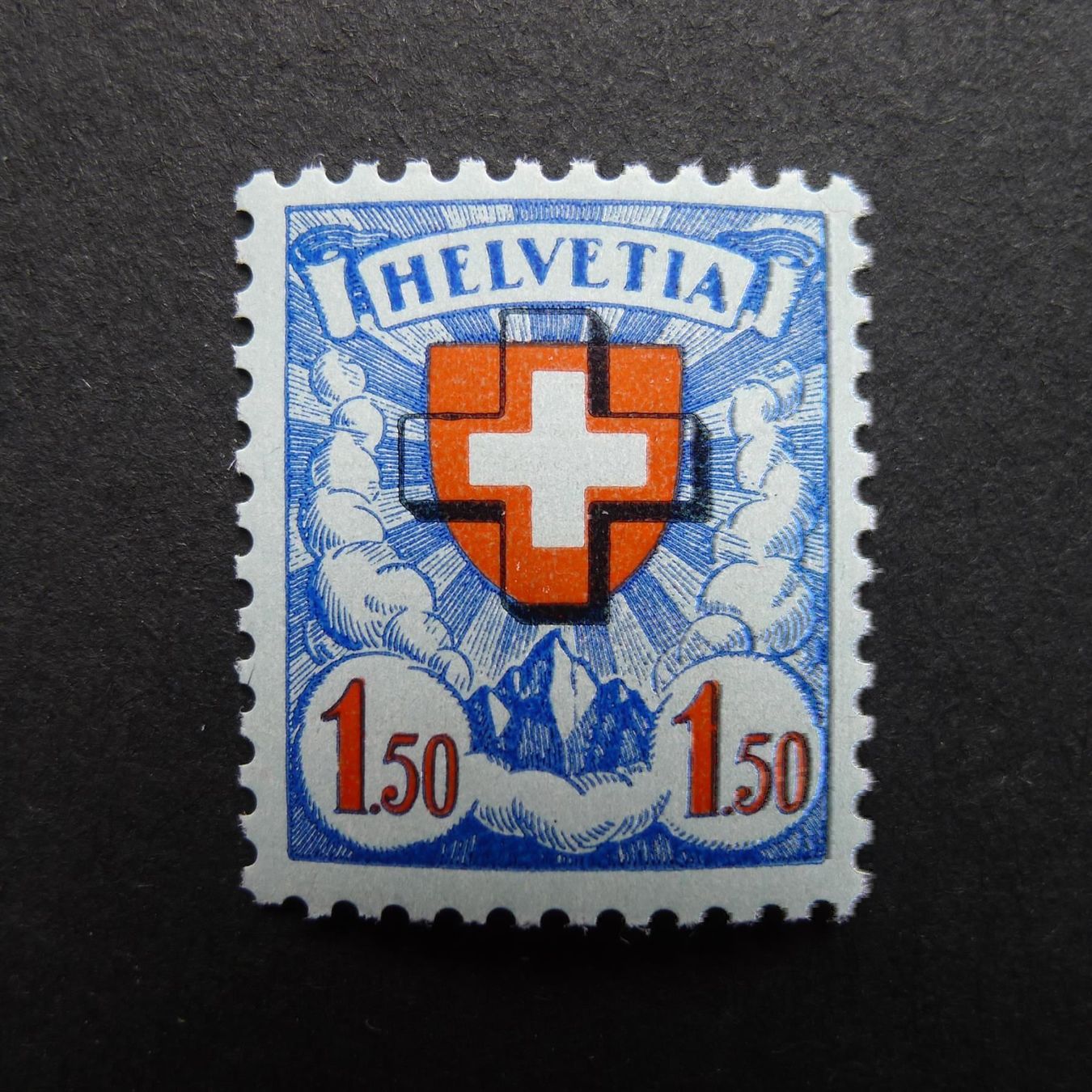 Tutti i francobolli: 1933 Nr. 165z postfrisch Plattenfehler – Usato da Dagmersellen venduto da wyss1982