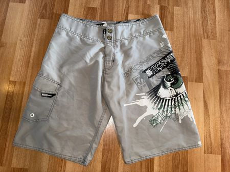 VLCS Nation Boardshorts Badehose Herren einf. Bundweite 41cm