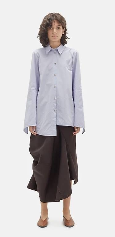 Camicette: Acne Studios Balzac Soft Pop Bluse  Lavender – Usato da Winterthur venduto da rom_6cqd 2