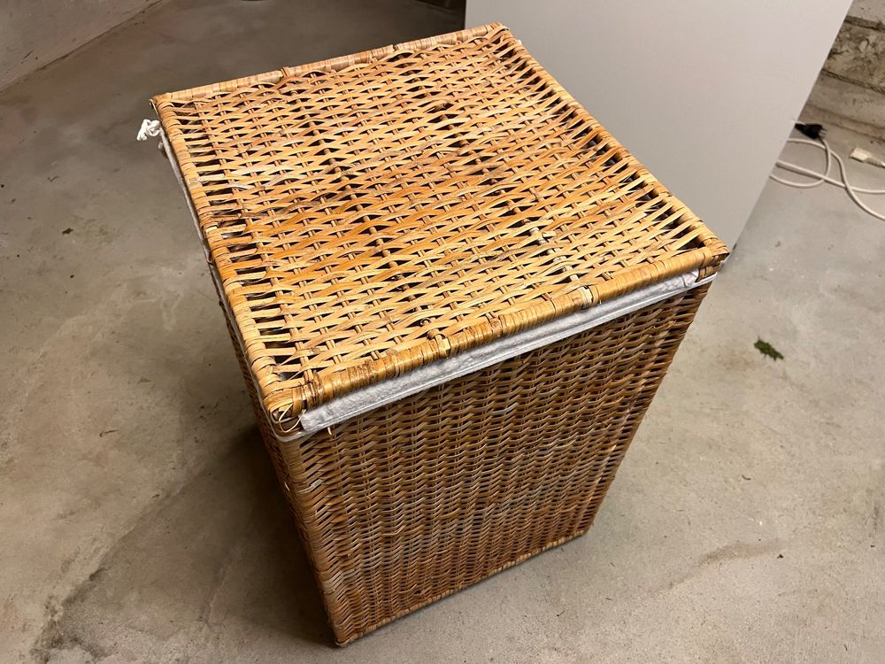 Rattan Waschekorb Ikea