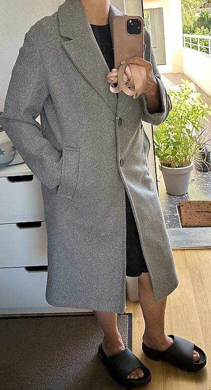 Mäntel: Grauer Mantel Gr.M/38  – Gebraucht aus Stäfa von DearDarling 1