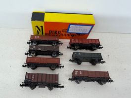 Fleischmann 8205, Minitrix 13588, Piko Güterwagen