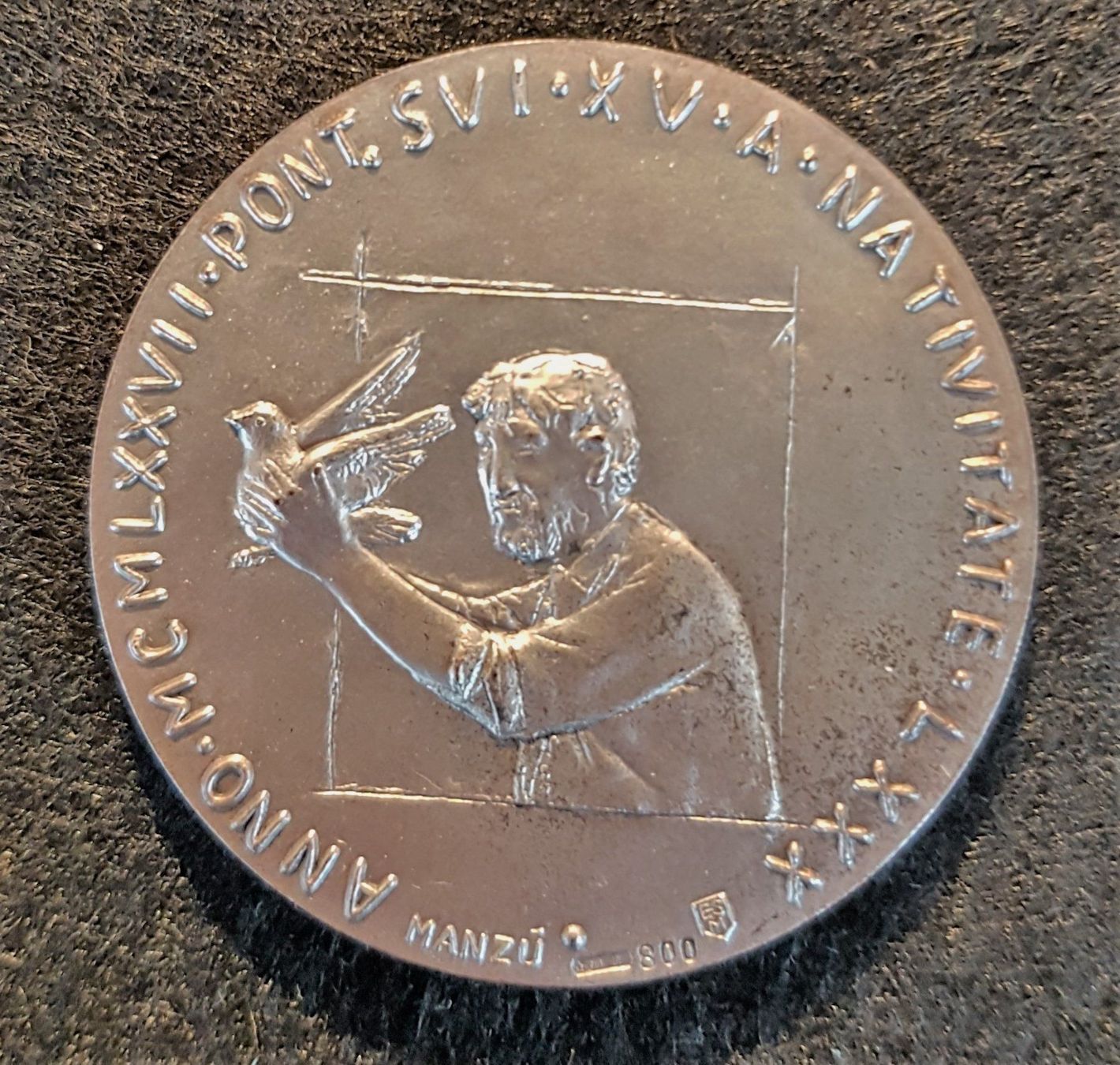 Medaglie: Medaille Vatikan Silber 1977 – Usato da Bourguillon venduto da Lucas111