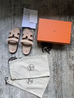 Hermès Chypre Sandalen – Nude / Nude-Pink (41.5)