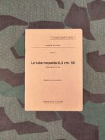  Règlement 65.2/IX f, Le tube roquette 8,3 cm. 58 (Tube roq.