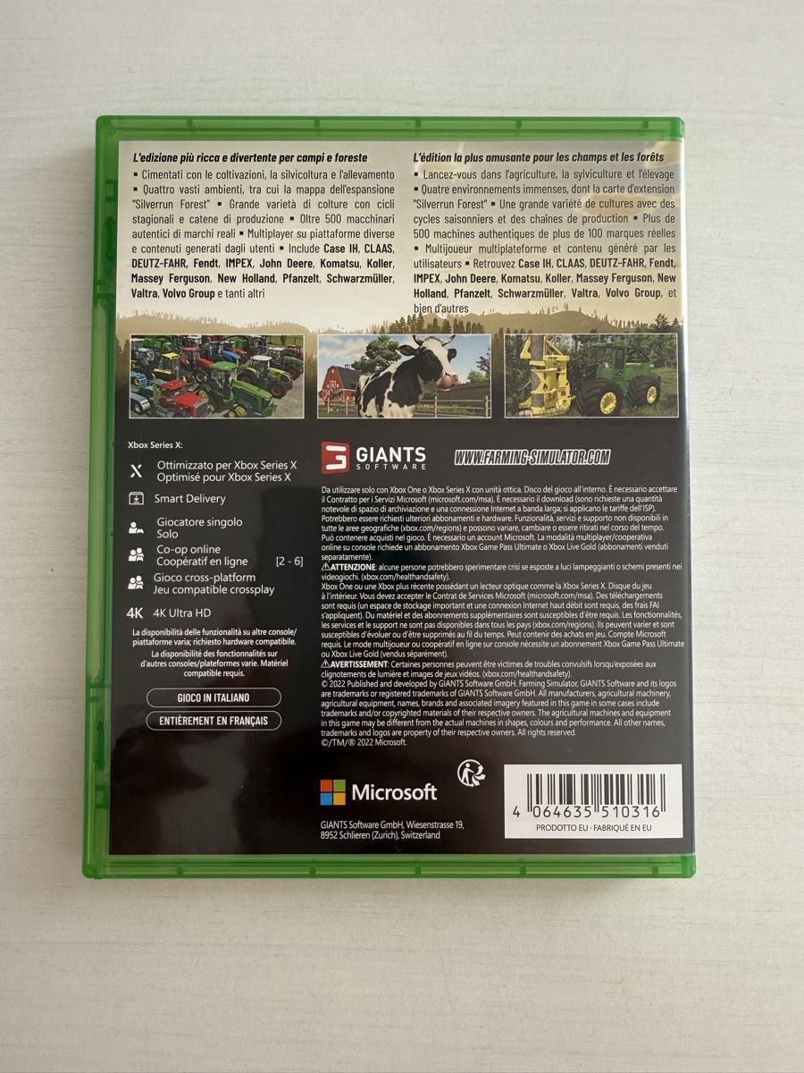 Microsoft Giochi: Farming Simulator 22 Platinum Edition Xbox Series X – Nuovo (secondo la descrizione) da Sion venduto da fer_gwz6 2