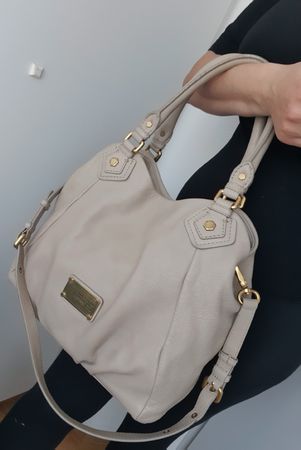 Marc Jacobs Henkel/Umhängetasche Medium Beige