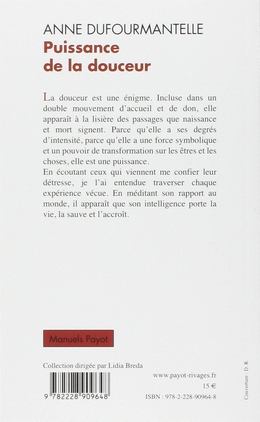 Bücher: Puissance de la douceur – Gebraucht aus Neuchâtel von Dualseele 1