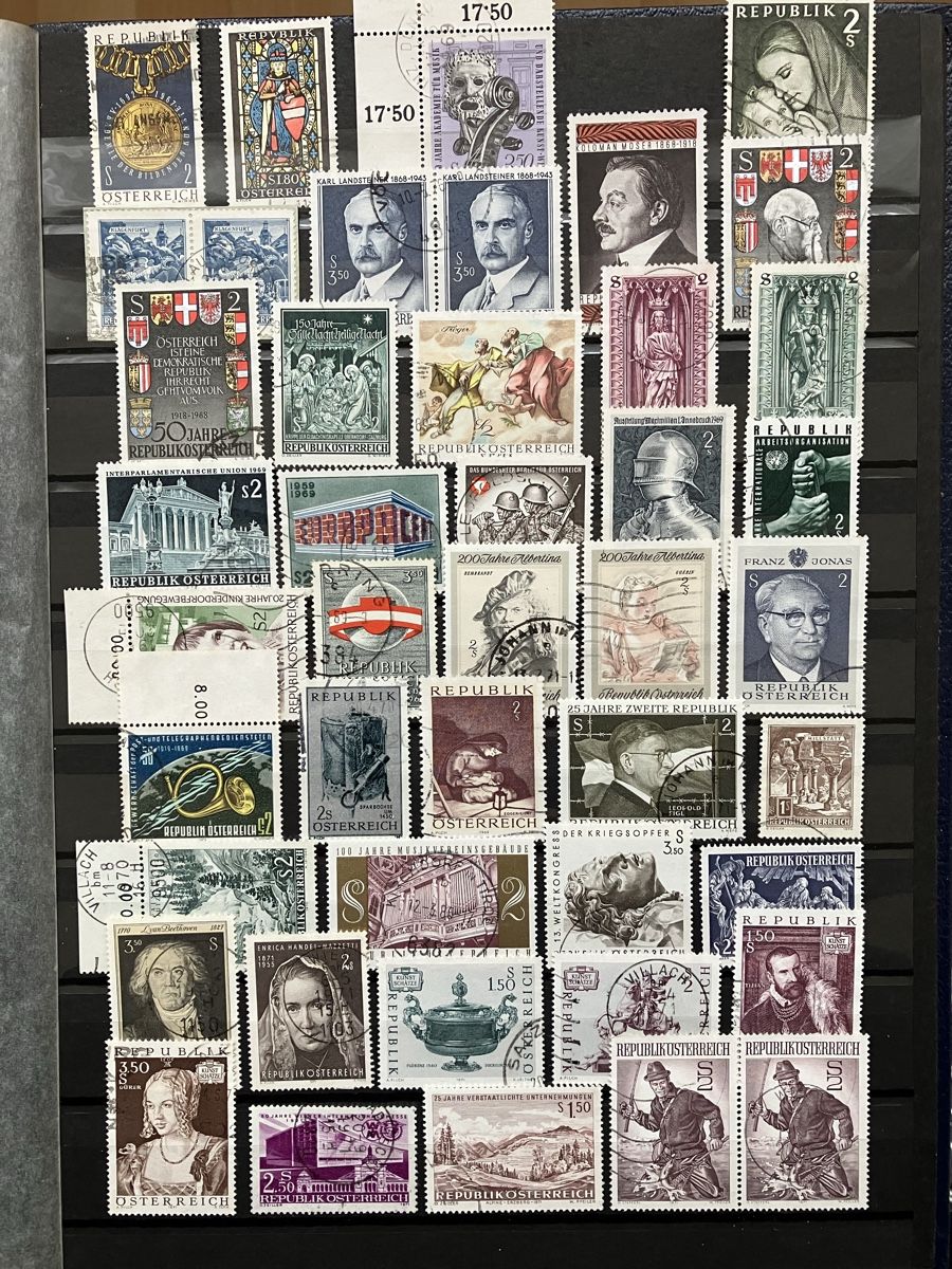 Tutti i francobolli: A Österreich 1960-2007 6s – Usato da Cham venduto da Diablo1232 2