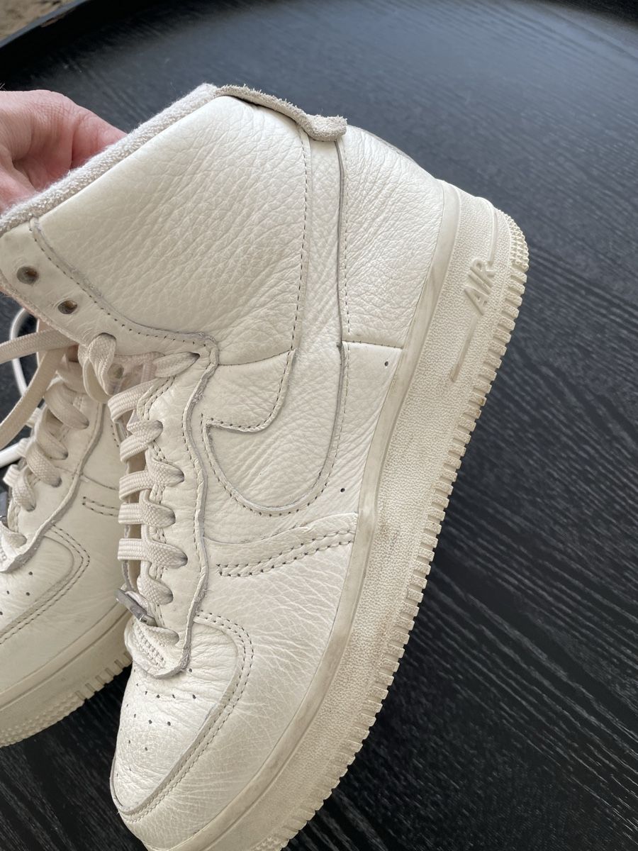 Nike Scarpe da donna: Nike Air Force High weiss Leder Gr. 36 – Usato da Muri b. Bern venduto da Xconsultent 4