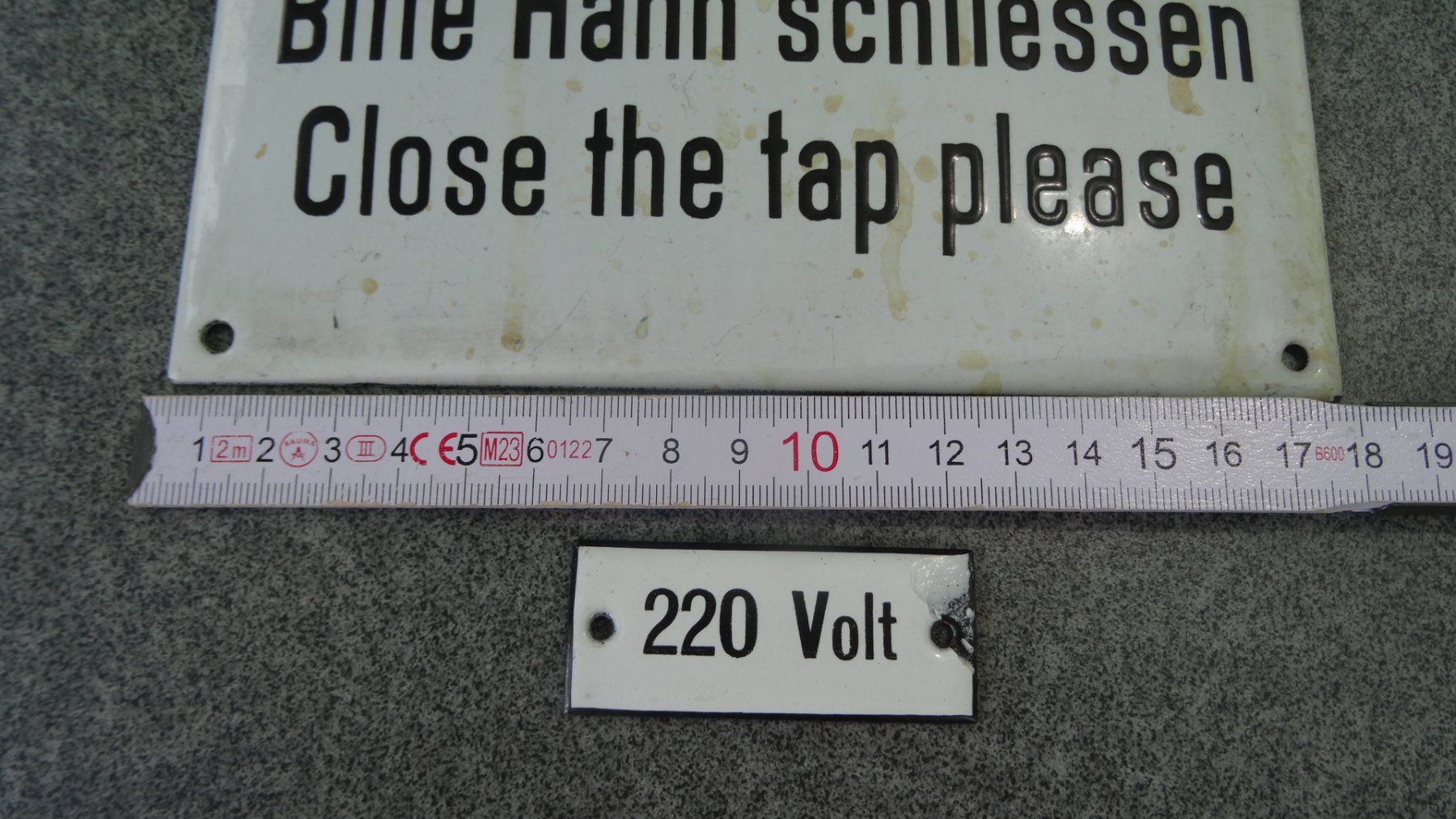 Insegne: Emaille Schild – Usato da Ehrendingen venduto da CHMEX 2