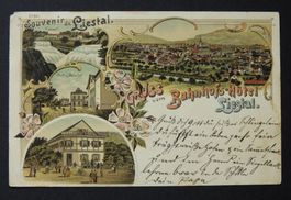 Liestal - Gruss vom Bahnhofs-Hotel