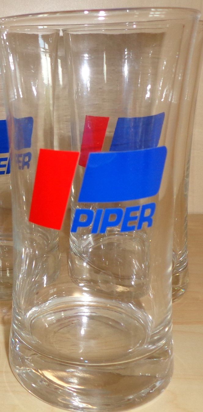 Gläser: aviation collection, Piper Aircraft glasses – Gebraucht aus Bussy FR von Plymouth1963 2