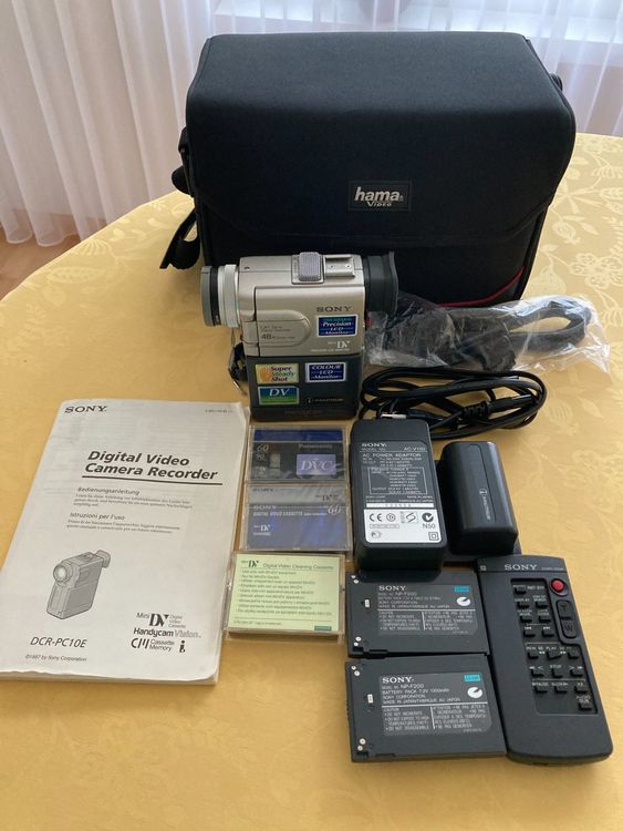 SONY Digital Video Camera Recorder DCRPC10E Mini DV Kaufen auf Ricardo