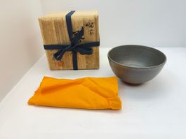 Teeschale Japan Chawan Keramik"Bizen"