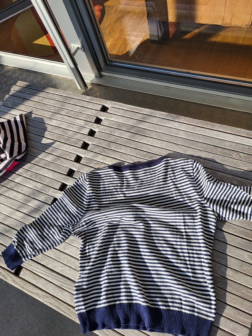 Sonia Rykiel Maglioni & Felpe: Sonia Rykiel Strickpullover blau/weiss Gr. M, neuwertig – Usato da Zürich venduto da Lizi7 1