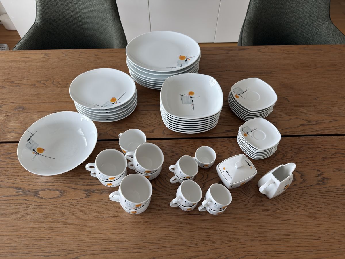 Migros Services de table: Porzellangeschirr Migros – D'occasion à Recherswil par Scity