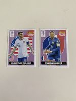 Panini fifa 2026 extra kylian mbappe and pulisic