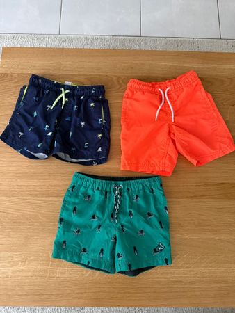 Jungen Badehosen Paket Gr. 110/116 – 3 Stück