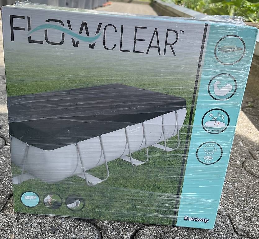 Accessori per Piscine: NEU Flowclear Pool Abdeckung 3.96m – Nuovo e nell'imballaggio originale da Ibach venduto da murmeli1899