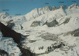 TUJETSCH Winterpanorama