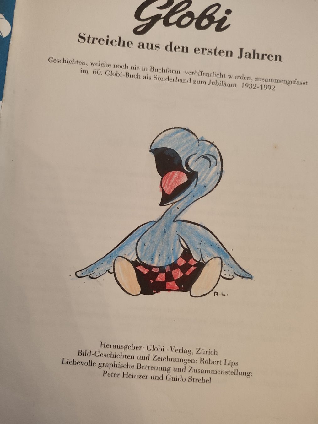 Fumetti: Globi Streiche aus den ersten Jahren - 1992 – Usato da Bougy-Villars venduto da Vogue 1