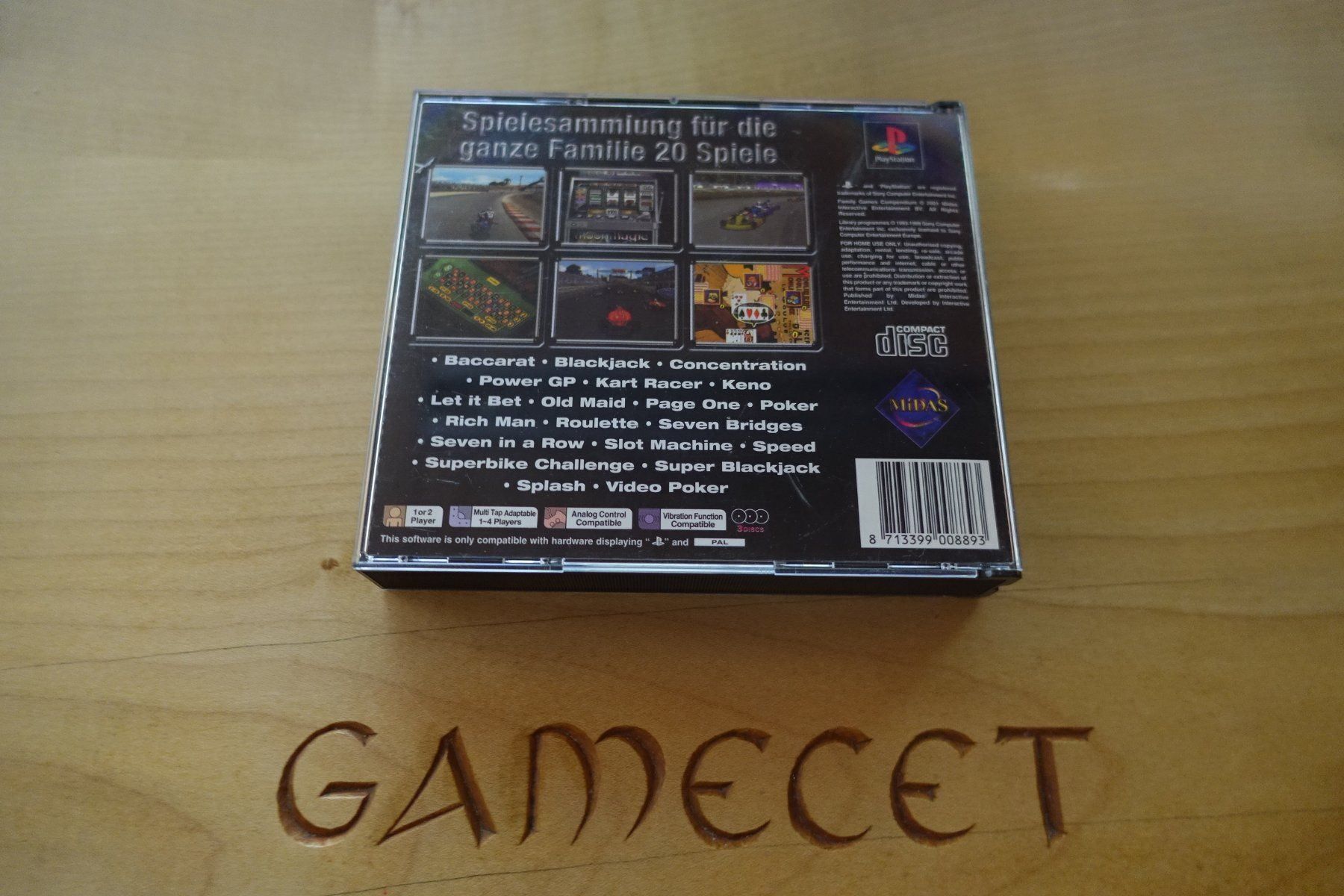 Sony Giochi: Family Games Compendium – Usato da Steinach venduto da Gamecet 2