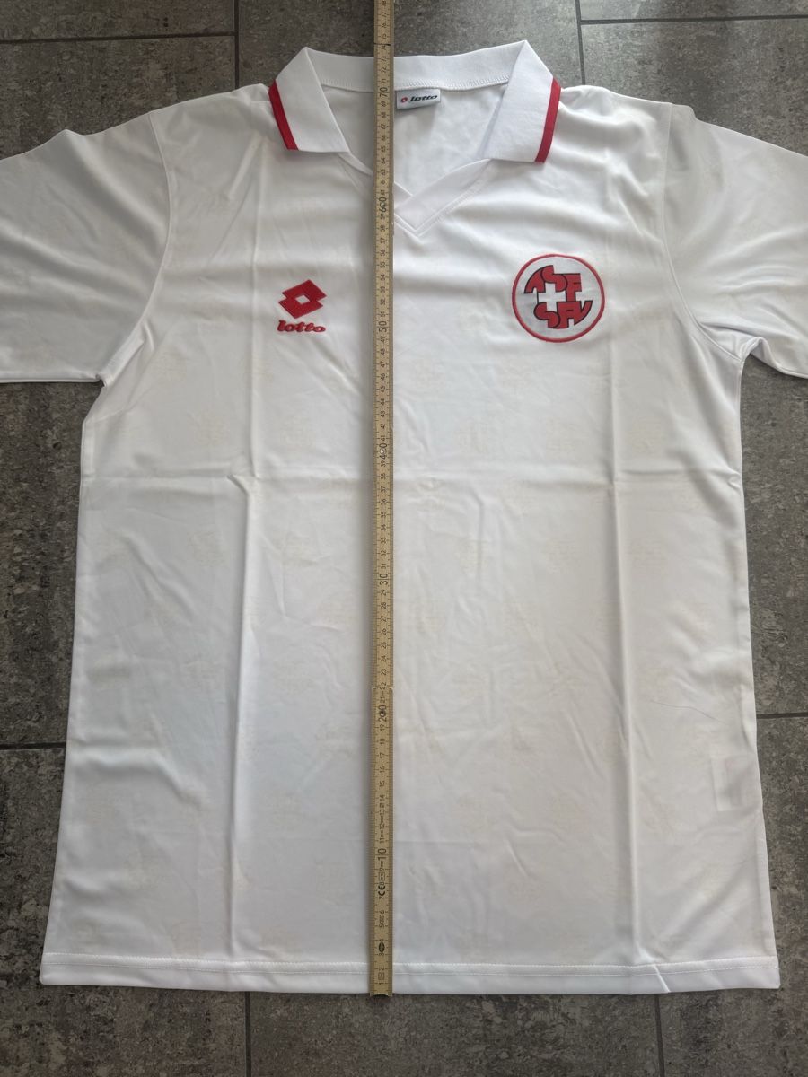 Schweizer Nati Canottiere & Pantaloni: Nati Trikot 1994 – Usato da Allschwil venduto da lor_6cgq 3