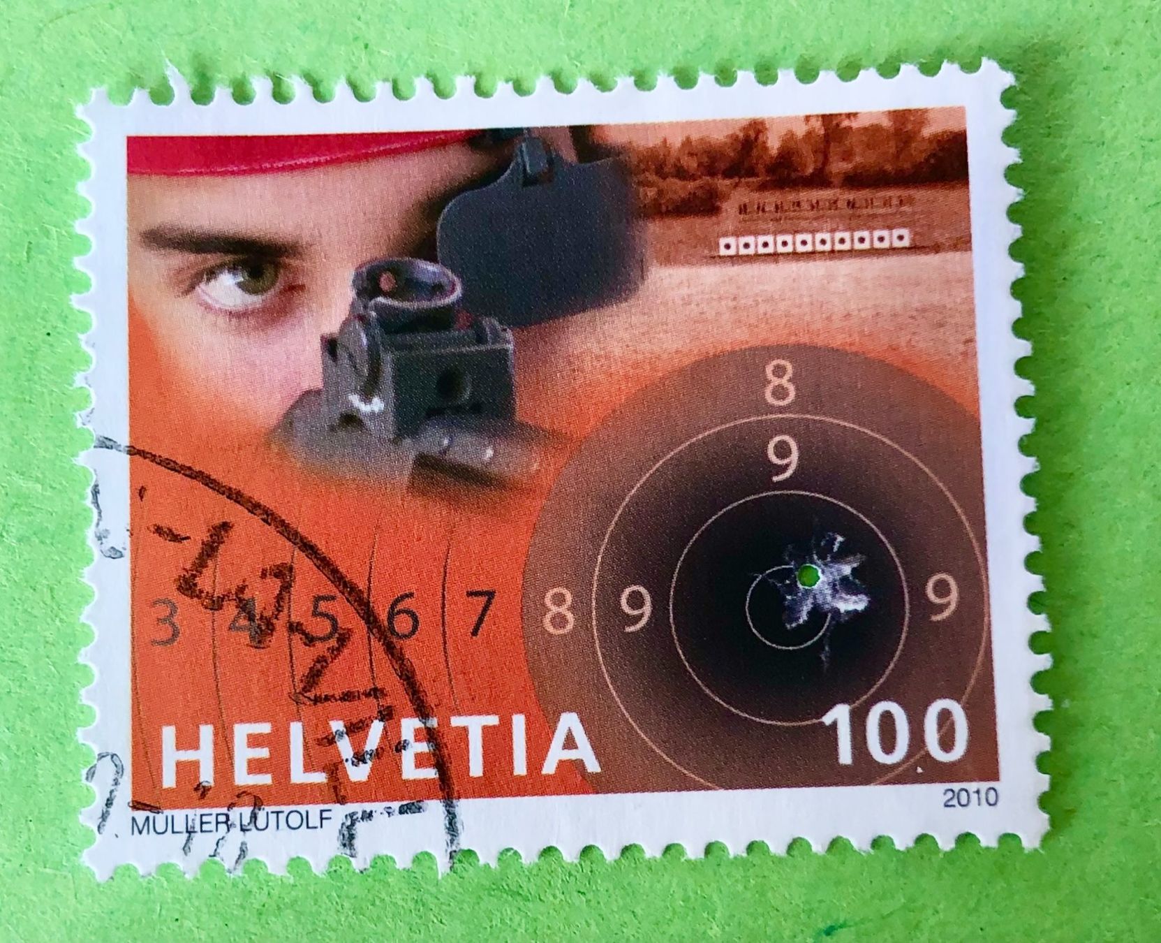 Tutti i francobolli: Nr.1345 Eidgenössisches Trachtenfest GESTEMPELT 2010   – Usato da Aarau venduto da Billa007