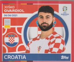EURO 2024 Topps sticker CROATIA CRO 9 GVARDIOL