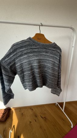 Pacific Republic Pull&Bear Strickpullover Grau M
