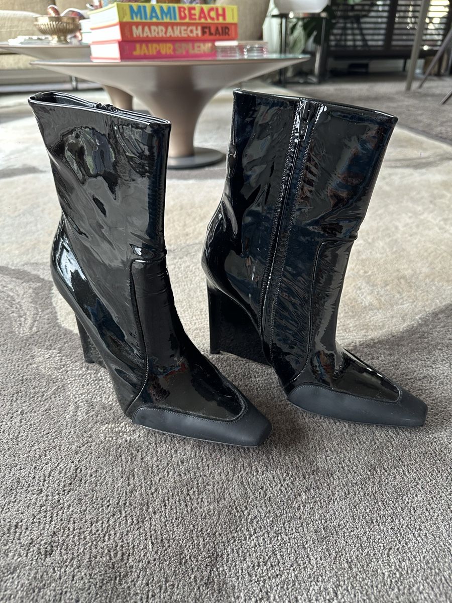 Balenciaga Damenschuhe: Balenciaga leather boots size 40- used ONCE – Gebraucht aus Kilchberg von AK_KB 2