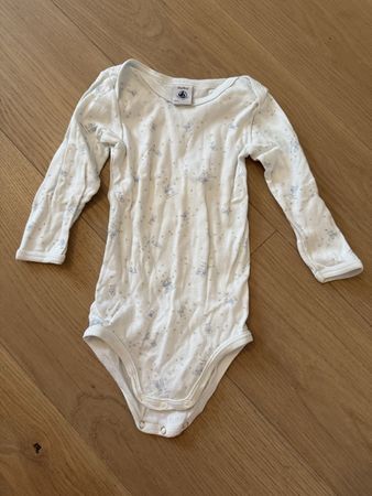 Petit Bateau Baby Body, Gr. 81 (18Mnt), Langarm, Top Zustand