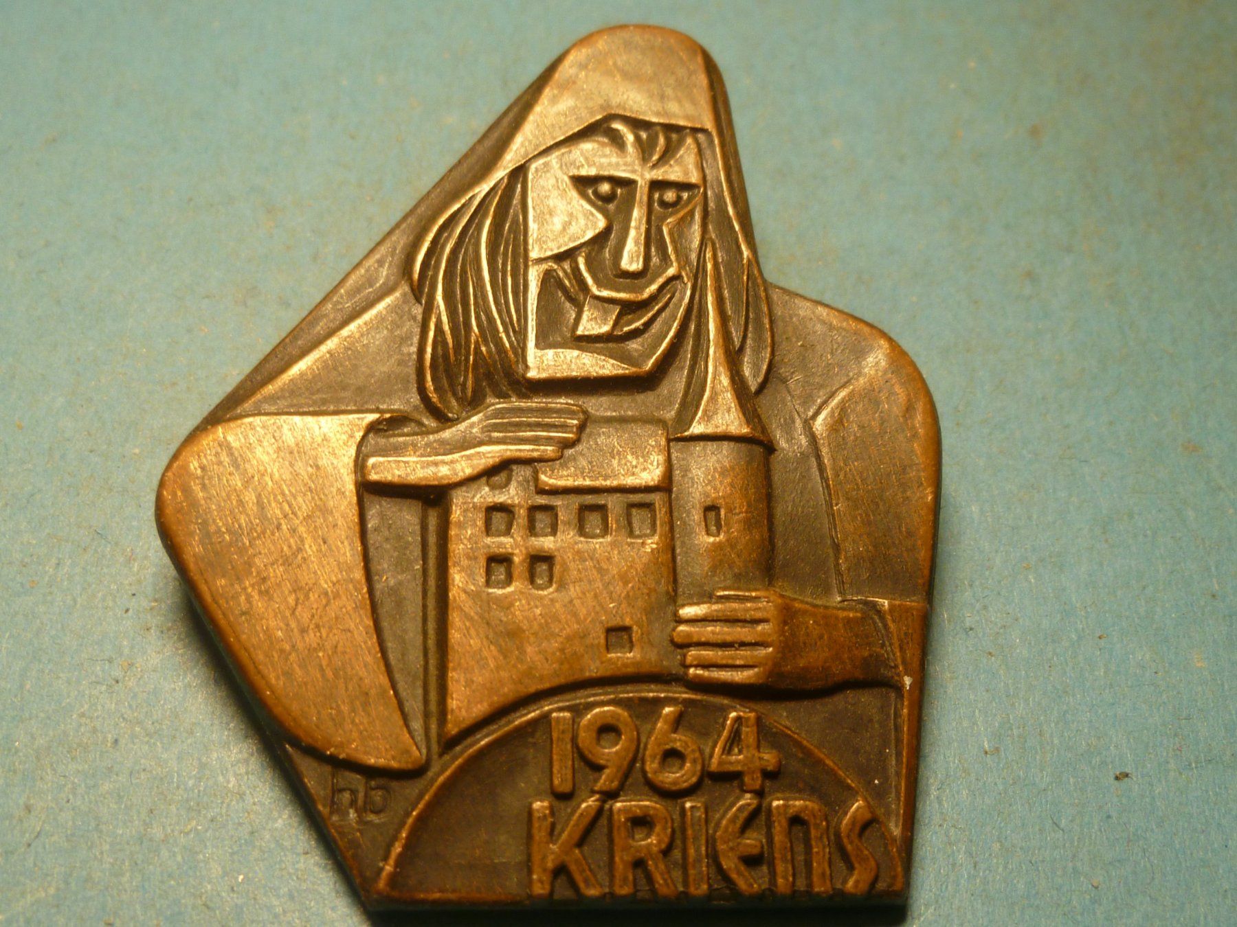 Plaketten & Abzeichen: KRIENS 1964 BRONZE – Gebraucht aus Ried (Muotathal) von Mandarin02