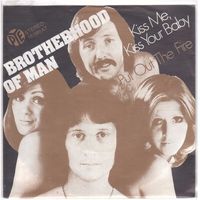 Single7  Brotherhood of man  --Kiss me, kiss your Baby