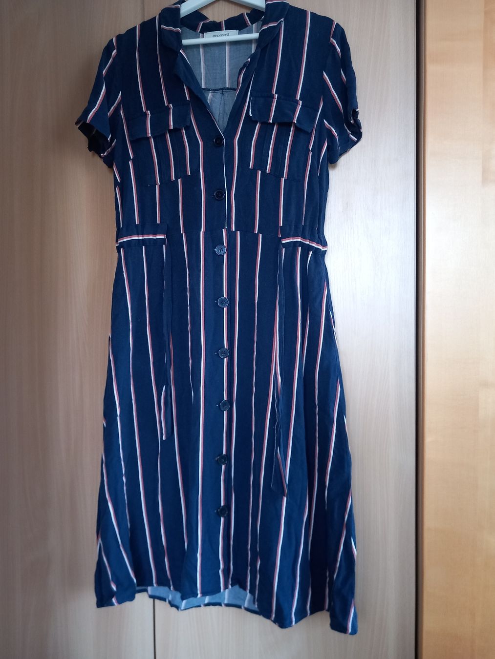 Promod Kleider: Robe chemise rayée Promod – Gebraucht aus Faoug von per_kp6r 1