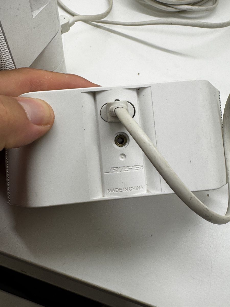 Casse acustiche: BOSE Lautsprecher weiss 3-teiliges Set gebraucht – Usato da Schlieren venduto da Eldi84 3