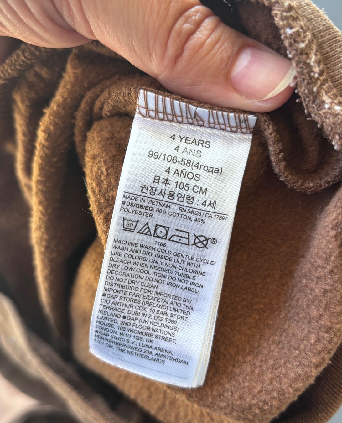 Gap Pullover & Sweatshirts: GAP sweatshirt Gr 4J 🐻 – Gebraucht aus Brugg AG von tsannen 3