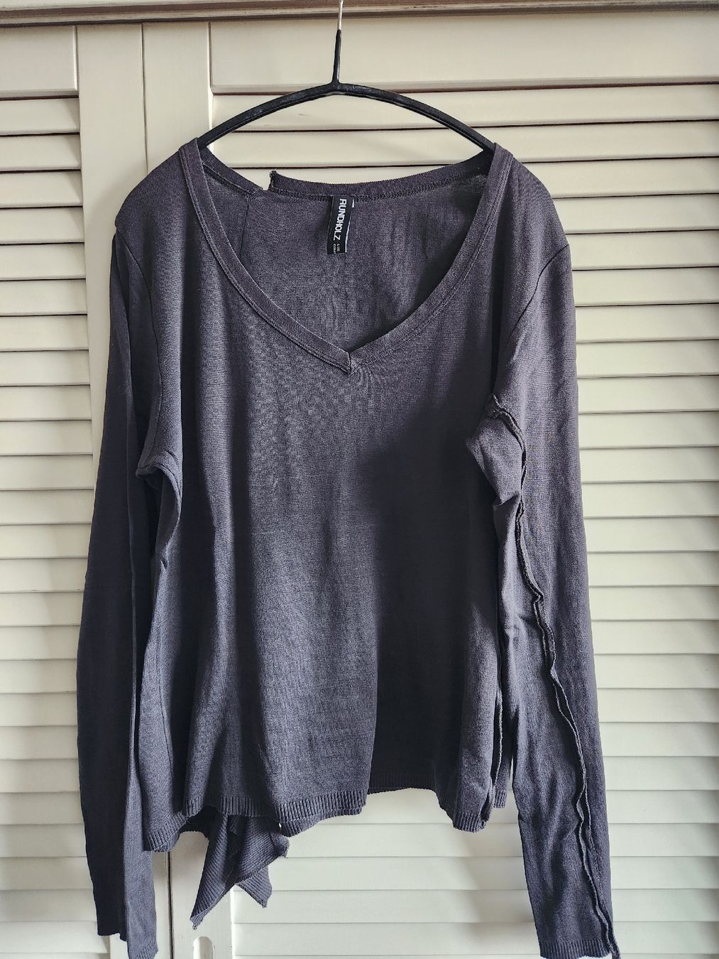 Rundholz Pullover & Sweatshirts: Rundholz mainline pull gris en coton – Gebraucht aus Lausanne von man_rw9q