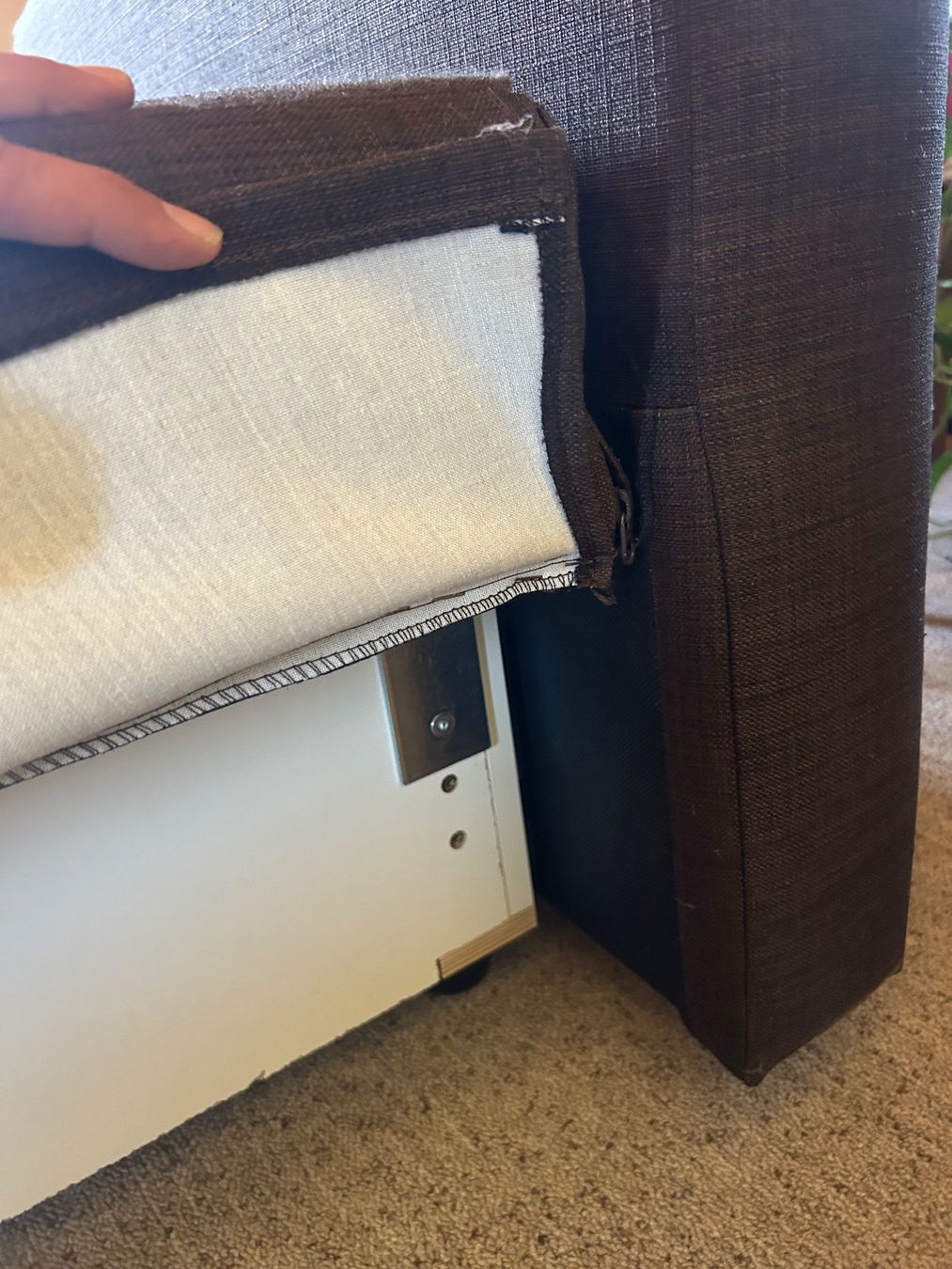Ikea Divani: Sofa Ikea Friheten 3er ausklappbar zu Doppelbett – Usato da Brunegg venduto da uply 7