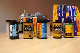Kodak & Ilford Fotofilme