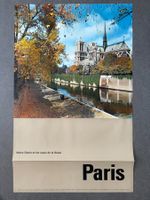 Original Vintage Poster -Notre Dame et les quais de la Seine